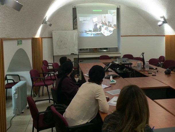 Lecturers from the Department of Vision Science and Optometry at the webinar with Deakin University