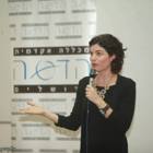 Political visit at the College by MK Tamar Zandberg and Sharon Gal