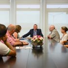 Adler Aphasia Center visits the Knesset