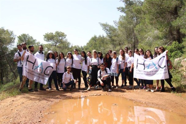 משתתפי המסע. צילום: תהל רובין