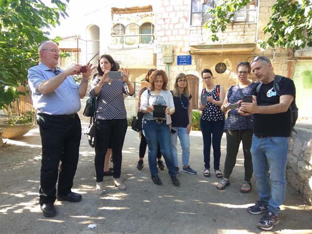 חברי הסגל במהלך הפעילות. צילום: ד"ר איילת ברנהולץ