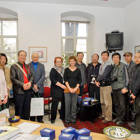 Delegation from a Chinese University visit the College