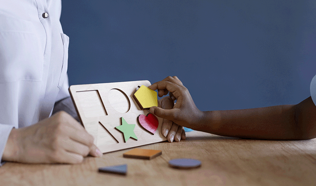 Kid Doing Occupational Therapy Session